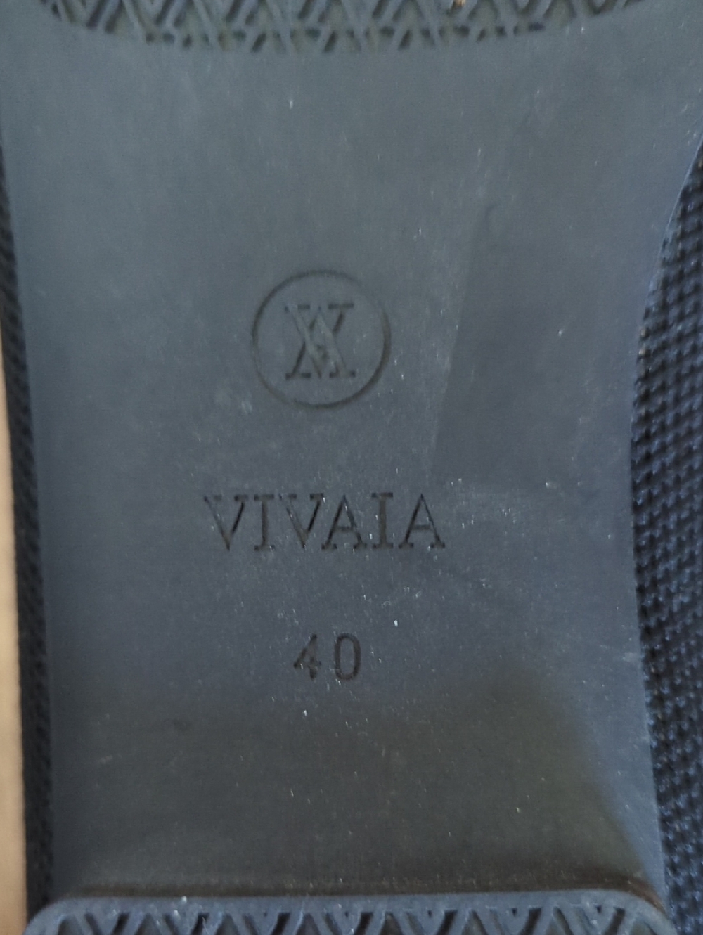 Vivaia Square Toe Knit Loafer Size 40 - Picture 4 of 7